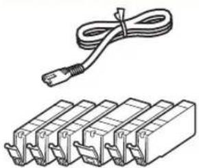 CANON Pixma TS8000 - Kontrollér medfølgende elementer - 1