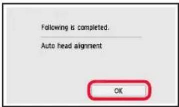 CANON Pixma TS8000 - Einlegen von Papier/Ausrichten des Druckkopfs - 11