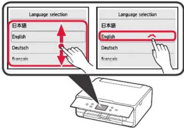 CANON Pixma TS6000 - Entfernen des Verpackungsmaterials/ Anschalten des Druckers - 6
