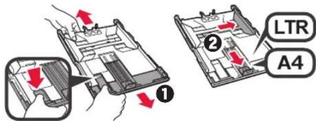 CANON Pixma TS6000 - Carregando papel/alinhando aCESSA de impressao - 4