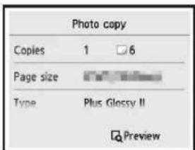 CANON Pixma TS6000 - Kopiering af billed - 1