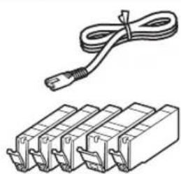 CANON Pixma TS6000 - Meegeleverde artikelen controleren - 1