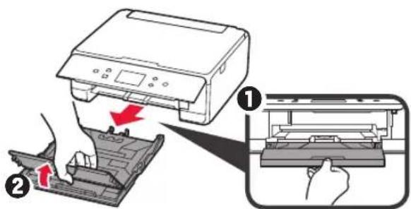 CANON Pixma TS6000 - Fylla pà papper/justera skrivhuvudet - 3