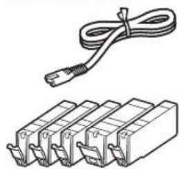 CANON Pixma TS6000 - Vérification des éléments fournis - 1