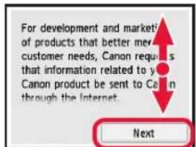 CANON Pixma TS6000 - Rimozione del materiale di imballaggio/ Accensione della stampante - 7