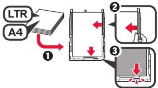 CANON Pixma TS6000 - Carga de papel y alineación del cuestion de impresión - 5