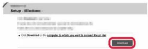 CANON Pixma TS6000 - Accessing the Canon website - 2