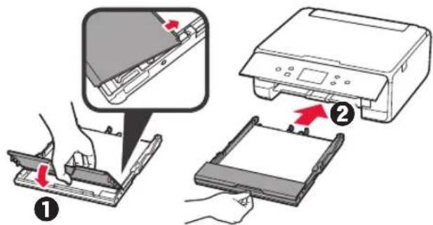 CANON Pixma TS6000 - Fylla pà papper/justera skrivhuvudet - 6