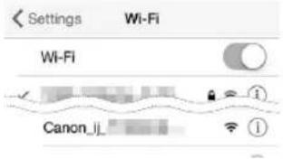CANON Pixma TS6000 - iOS - 3