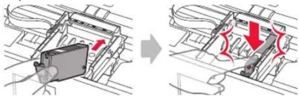 CANON Pixma TS6000 - Instalación del deposito de tinta - 8