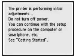 CANON Pixma TS6000 - Hvis fologende skaermbillede vises, skal du fortsette til naeste side. - 1