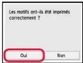 CANON Pixma TS6000 - Chargement du papier / Alignment de la tete d'impression - 9