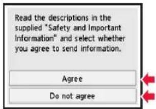 CANON Pixma TS6000 - Ta bort Förpackningsmaterial/slå på skrivaren - 8