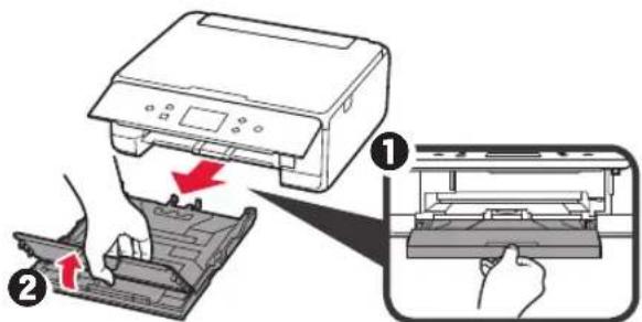 CANON Pixma TS6000 - Caricamento della carta/   Allineamento della testina di stampa - 3