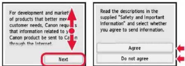 CANON Pixma TS6000 - Pakkaismateriaialien irrotus / virran kytkeminen tulostimeen - 7