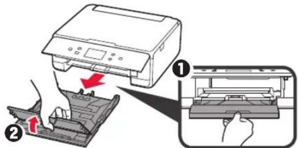 CANON Pixma TS6000 - Einlagen von Papier/Ausrichten des Druckkopfs - 3
