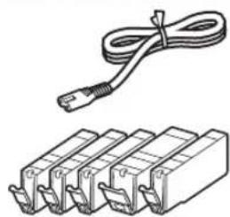 CANON Pixma TS6000 - Verificando os itemens incluidos - 1