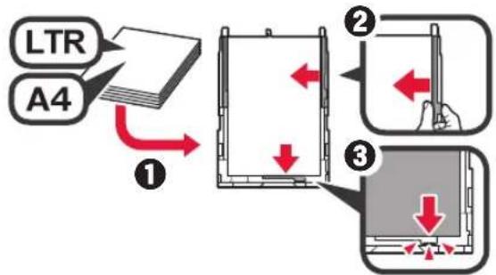 CANON Pixma TS6000 - Legge inn papir/justere skrivehodet - 2