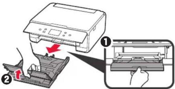 CANON Pixma TS6000 - Loading Paper / Aligning the Print Head - 3
