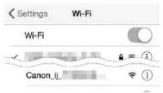 CANON Pixma TS6000 - iOS - 3