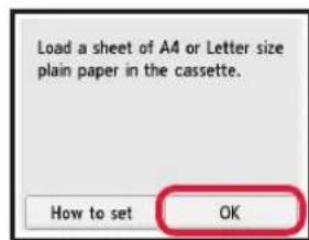 CANON Pixma TS6000 - Papierplaatsen / de printkop uitlijnen - 8