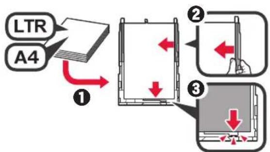 CANON Pixma TS6000 - Chargement du papier / Alignment de la tete d'impression - 5