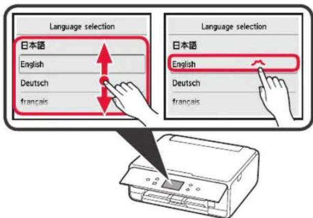 CANON Pixma TS6000 - Removendo os materiais de embalagem/ligando a impressora - 6