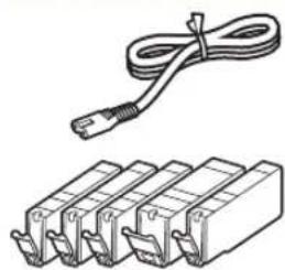 CANON Pixma TS6000 - Kontroller medfølgende elementer - 1