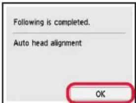 CANON Pixma TS6000 - Loading Paper / Aligning the Print Head - 12