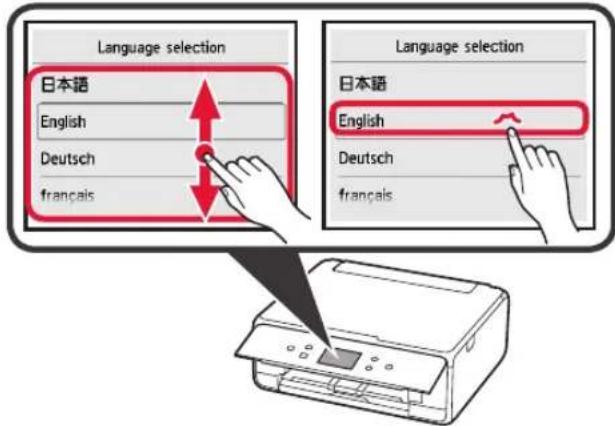 CANON Pixma TS6000 - Removing Packing Materials/Turning on the Printer - 6