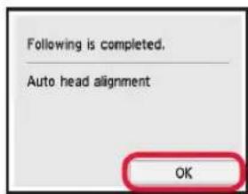 CANON Pixma TS6000 - Legge inn papir/justere skrivehodet - 9