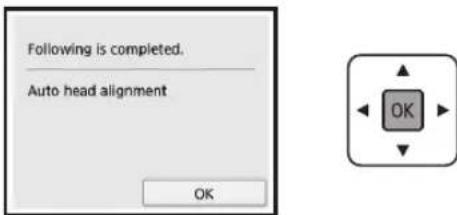CANON Pixma TS5000 - Loading Paper / Aligning the Print Head - 14