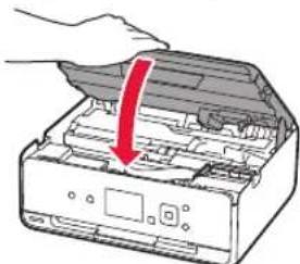 CANON Pixma TS5000 - Pakkaismateriaialien irrotus / virran kytkeminent tulostimeen - 4