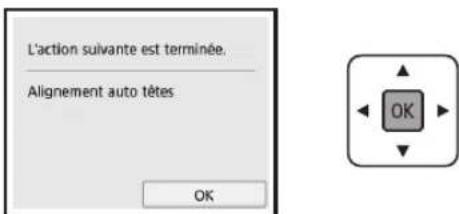 CANON Pixma TS5000 - Chargement du papier / Alignment de la tete d'impression - 13