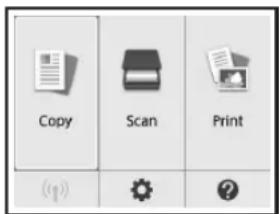 CANON Pixma TS5000 - Selecteer de printerverbindingsmethode en druk verzolgens op de knop OK. - 4