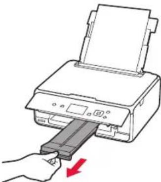 CANON Pixma TS5000 - Carregando papel/alinhando aCESSA de impressao - 7