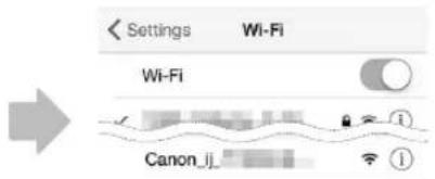 CANON Pixma TS5000 - iOS - 2