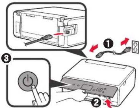 CANON Pixma TS5000 - Aφαipεοη uλικών συσκευασίας/ Evεργοποίησου εKTUTWTŋ - 5