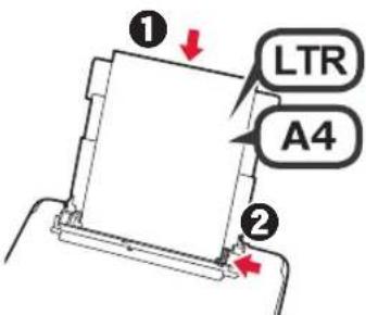 CANON Pixma TS5000 - Papierplaatsen / de printkop uitlijnen - 5