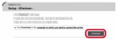 CANON Pixma TS5000 - Accessing the Canon website - 2
