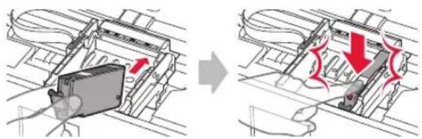 CANON Pixma TS5000 - Installation des Tintenbehälters - 9
