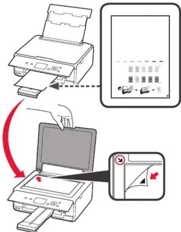 CANON Pixma TS5000 - Carregando papel/alinhando aCESSA de impressao - 11