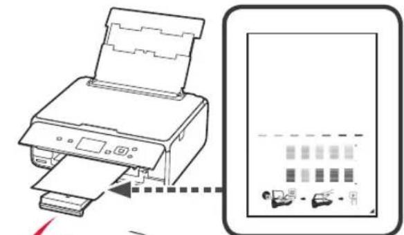 CANON Pixma TS5000 - Loading Paper / Aligning the Print Head - 11