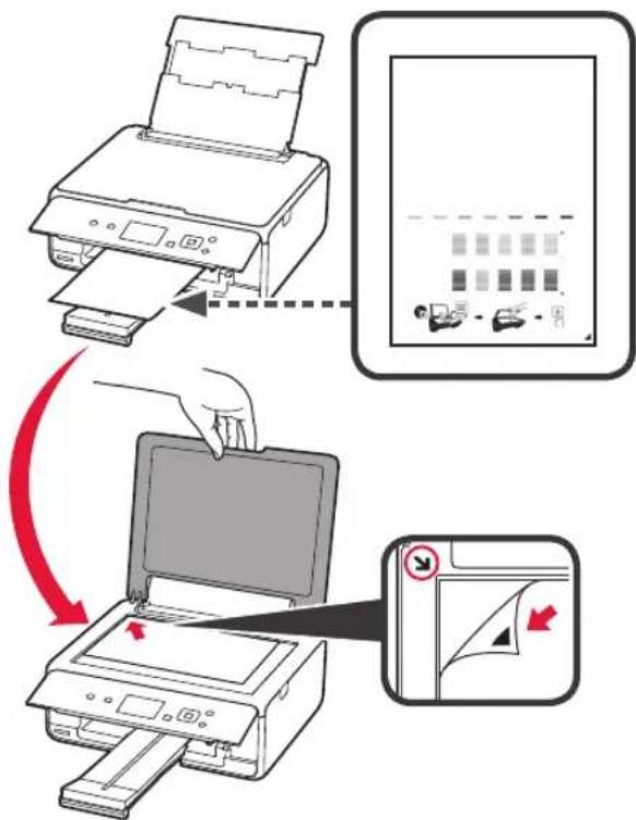 CANON Pixma TS5000 - Fylla pà papper/justera skrivhuvudet - 10