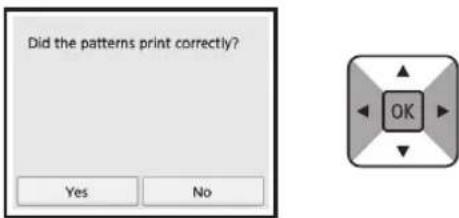 CANON Pixma TS5000 - Caricamento della carta / Allineamento della testina di stampa - 10