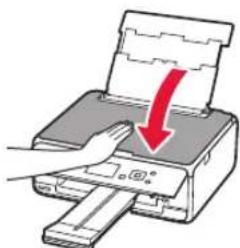 CANON Pixma TS5000 - llægning af papir/justering af printhoved - 12