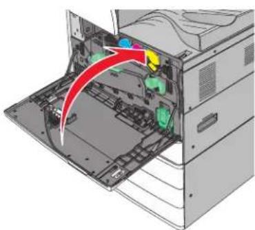LEXMARK C950 - Remplacement de la bouteille de récapération de toner - 11