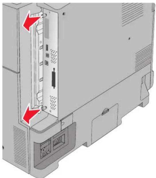LEXMARK C950 - Accès à la carte logique - 3