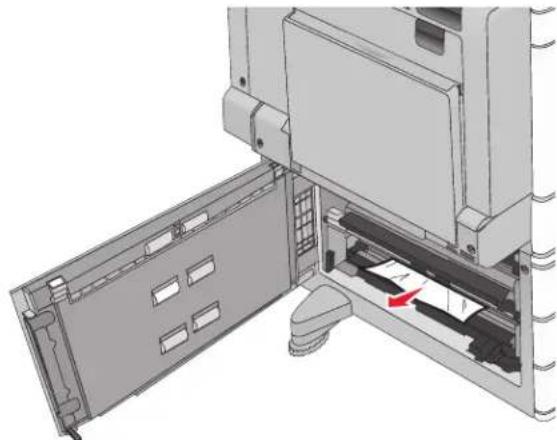 LEXMARK C950 - Bourrage papier dans l'un des tiroirs en option (tiroirs 2 à 4) - 1