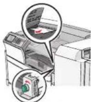 LEXMARK C950 - Bourrage derrière le volet F (transport du papier) - 3